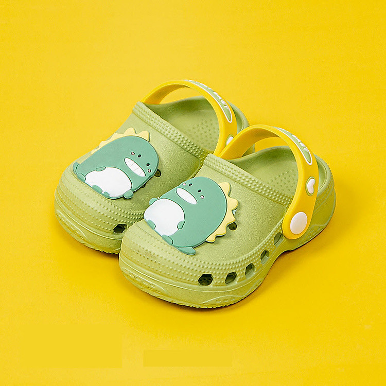 Dép Sục Cho Bé Trai, Bé Gái Mario Cheerful siêu nhẹ họa tiết dễ thương chất êm bền cao cấp sticker tháo rời được D34