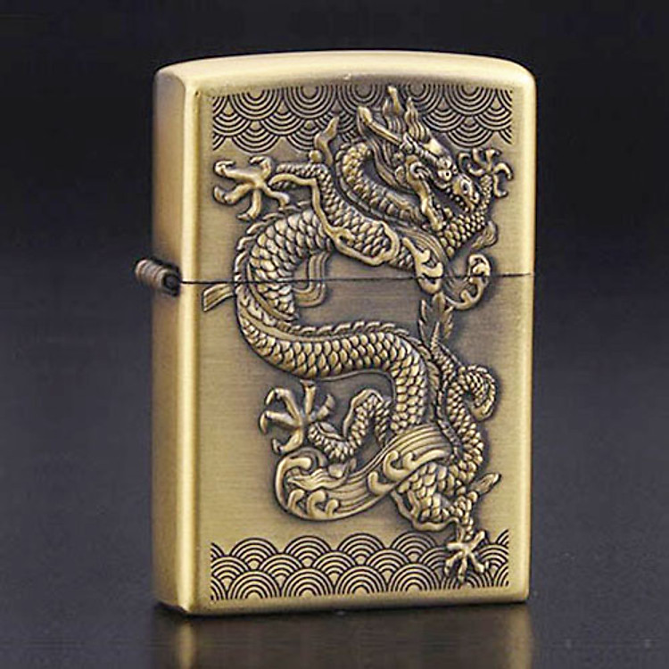 Bật lửa xăng Heaven Dragon - Rồng Uy Nghi D