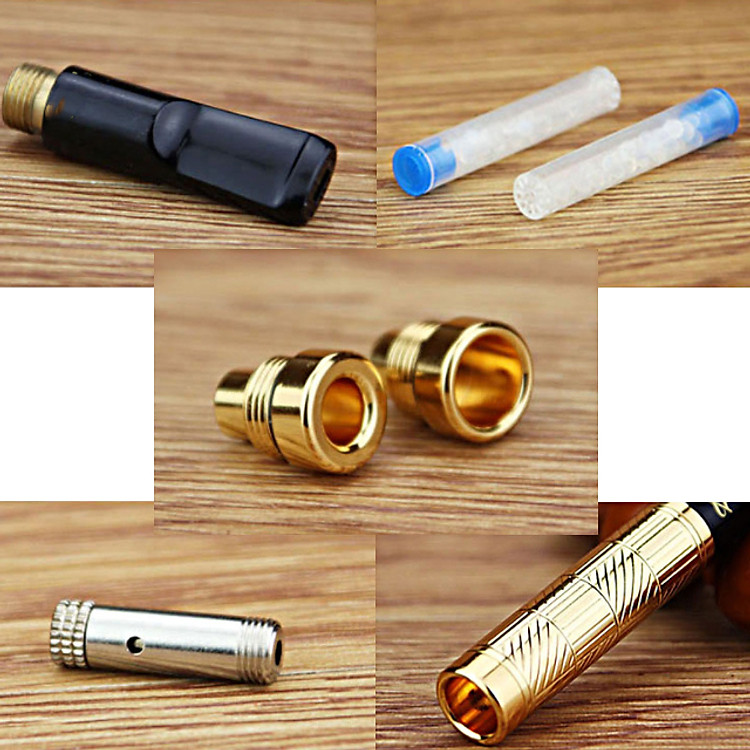 Tẩu Lọc Thuốc Cầm Tay Họa Tiết Hoa Văn ZB-322 - Ảnh 6