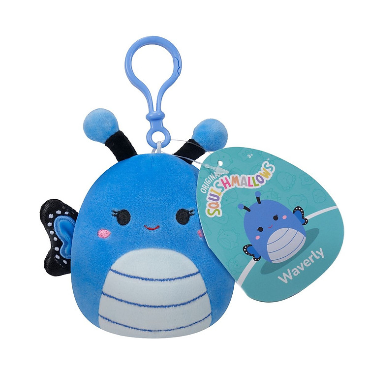 Tìm mua tại Avakids: Đồ Chơi Móc Khoá Blue Butterfly SQUISHMALLOWS - Ngập tràn khuyến mãi