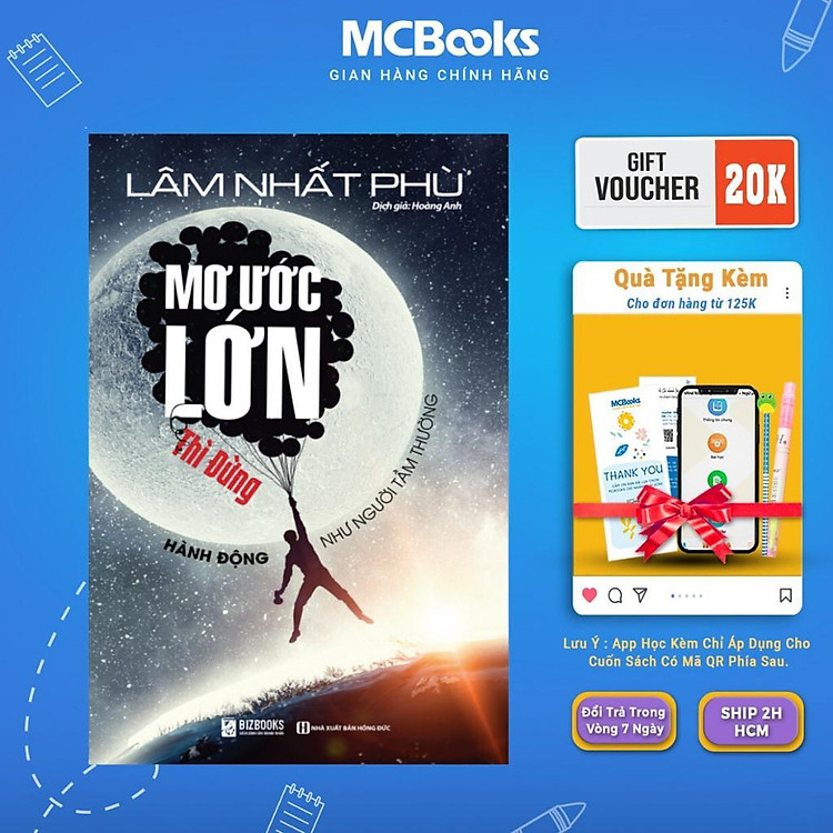Mua tại Newshop :Mơ Ước Lớn - Thì Đừng Hành Động Như Người Tầm Thường