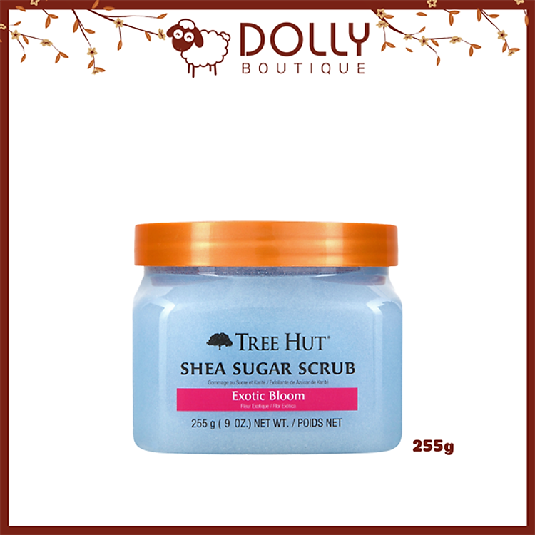 Tẩy Tế Bào Chết Body Tree Hut Shea Sugar Scrub Exotic Bloom 255g