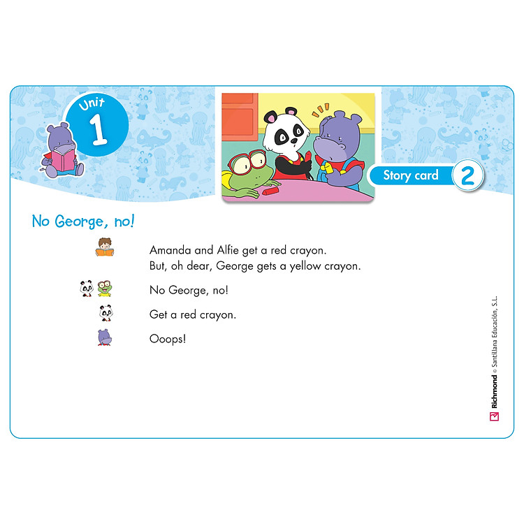 Tiếng Anh Amanda and Friends 1 Story cards - Ảnh 5