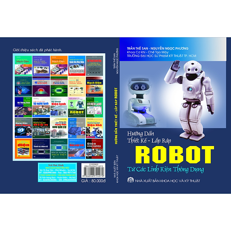 HƯỚNG DẪN THIẾT KẾ LẮP RÁP ROBOT (Từ các linh kiện thông dụng) - Ảnh 2