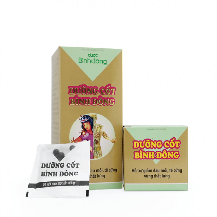 Dưỡng Cốt Bình Đông - Giúp giảm đau thần kinh tọa, giảm đau nhức xương khớp - hộp 60 viên nang