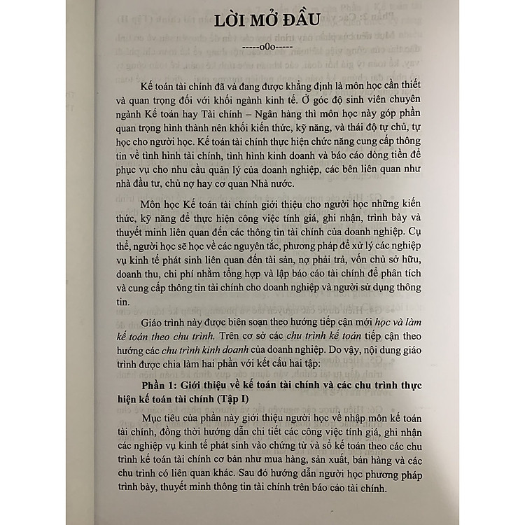 Giáo Trình Kế Toán Tài Chính Doanh Nghiệp Phần 1&2 - Ảnh 2