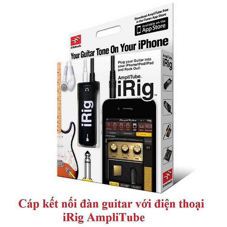 Irig thu âm Dùng thu âm đàn guitar livestream và các công dụng lọc âm karaoke