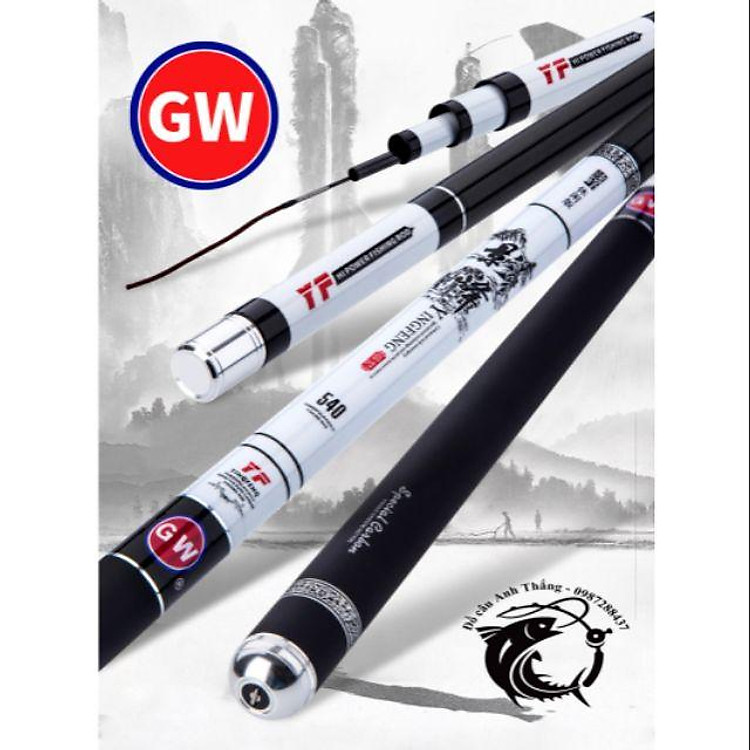 Cần câu tay GW Yingfeng độ cứng 4H chính hãng
