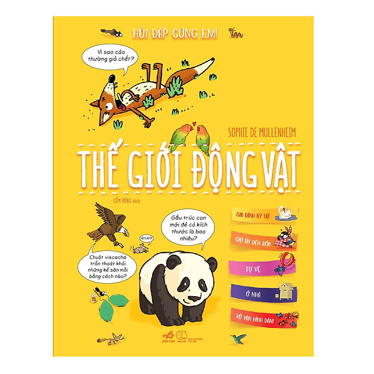Sách Hỏi Đáp Cùng Em - Thế Giới Động Vật