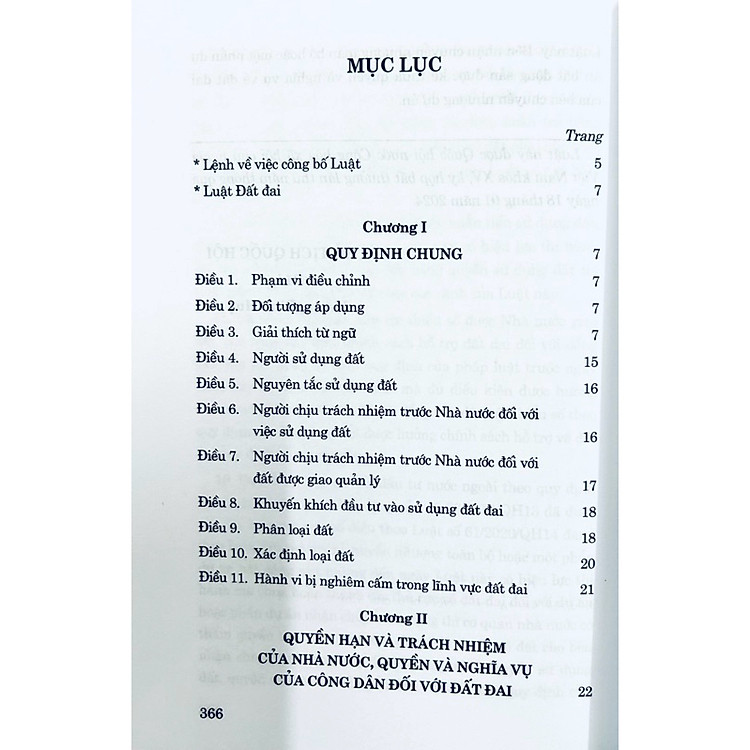 Luật Đất Đai (Được thông qua ngày 18/01/2024) - Ảnh 5
