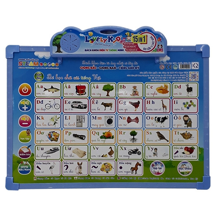 Bảng Bách Khoa Điện Tử Thông Minh - 15 Trong 1