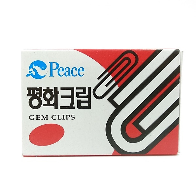 Bộ 3 Hộp Kẹp Giấy Peace 500 PIN-01