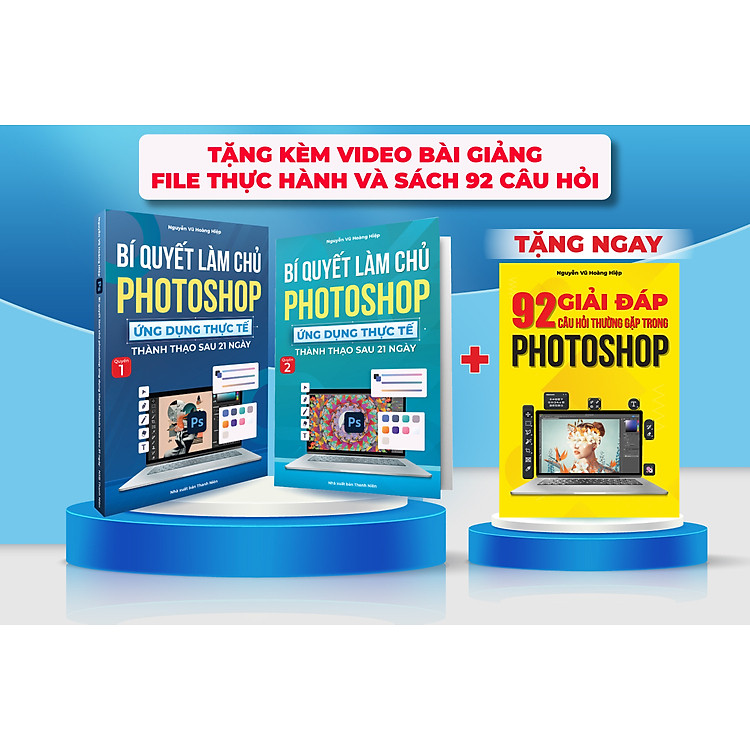 Photoshop, Bộ 2 Cuốn Từ Cơ Bản Đến Nâng Cao - Ảnh 3