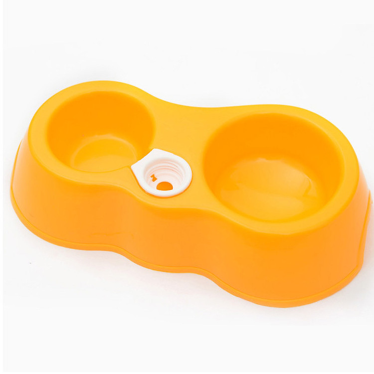 Bát ăn uống nước cấp nước tự động không kèm chai - Giao màu ngẫu nhiên