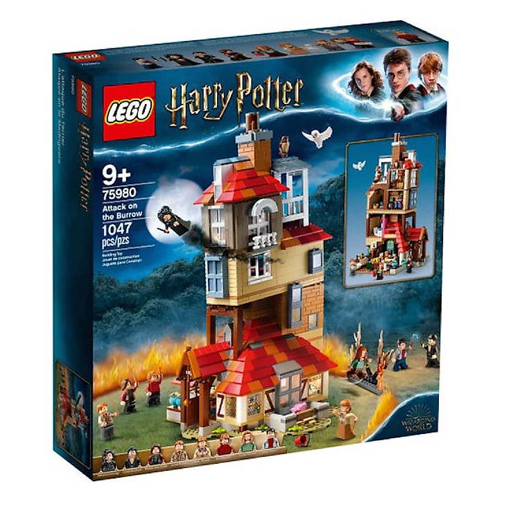 LEGO Harry Potter 75980 - Tấn Công Hang Sóc Chính hãng Tiết kiệm - Hình ảnh 2