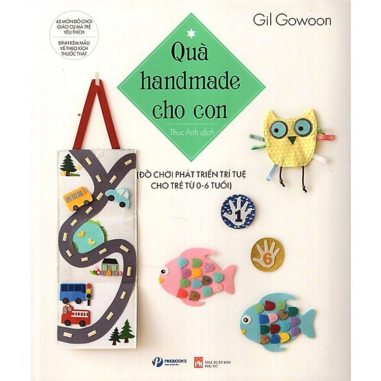 Quà Handmade Cho Con (Tặng kèm Bookmark thiết kế AHA)