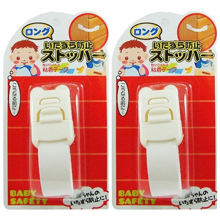 Combo 2 khóa tủ lạnh/ngăn kéo trẻ em + Tặng 2 túi zipper 18x23cm