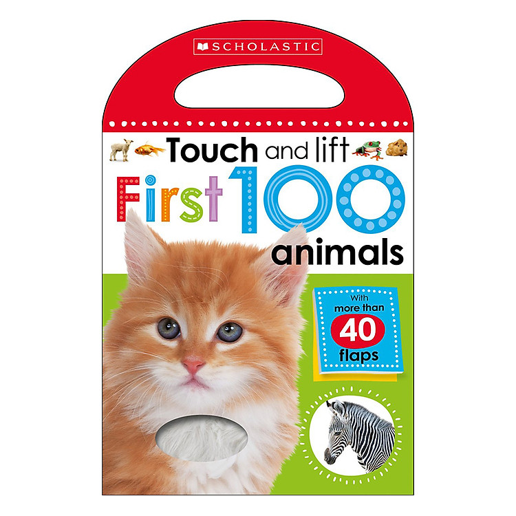 Sách My First 100 Touch And Lift Animals