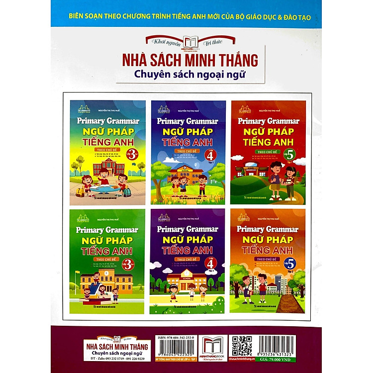 Primary Grammar - Ngữ Pháp Tiếng Anh Theo Chủ Đề Lớp 4 (Tập 1) (Tái Bản 2023) - Ảnh 4