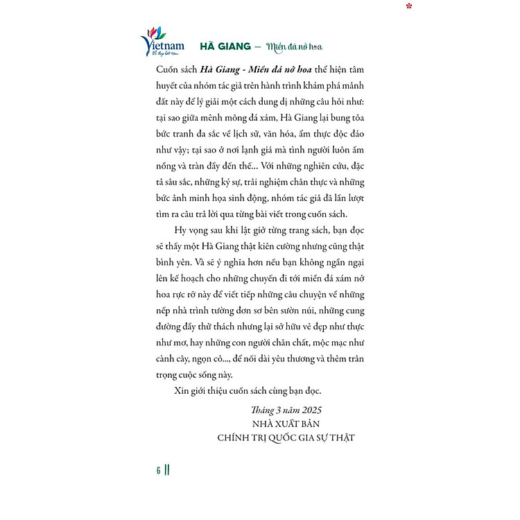 Hà Giang Miền Đá Nở Hoa - Bản In 2025 - Ảnh 4