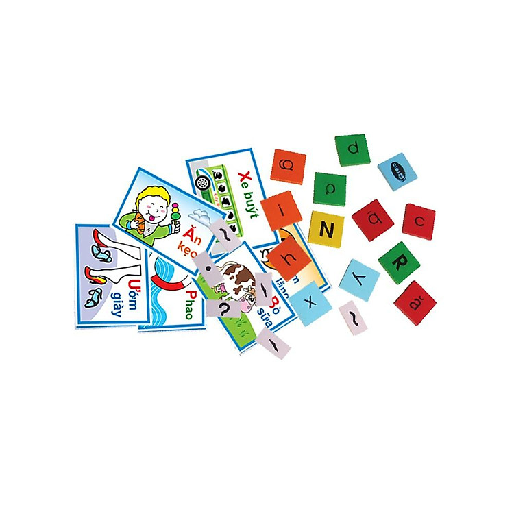 Bộ học vần gỗ Winwintoys 60312 Chính hãng Ưu đãi - Hình ảnh 3