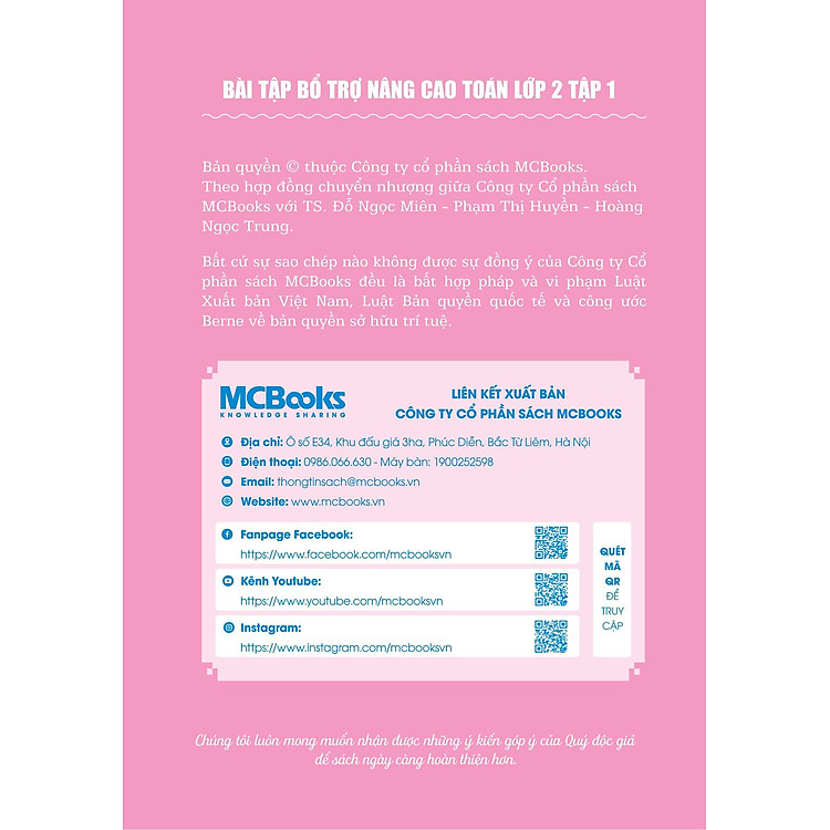 Bài Tập Bổ Trợ Nâng Cao Toán Lớp 2 - Tập 1 (Bám Sát SGK Kết Nối Tri Thức Với Cuộc Sống) - Ảnh 2