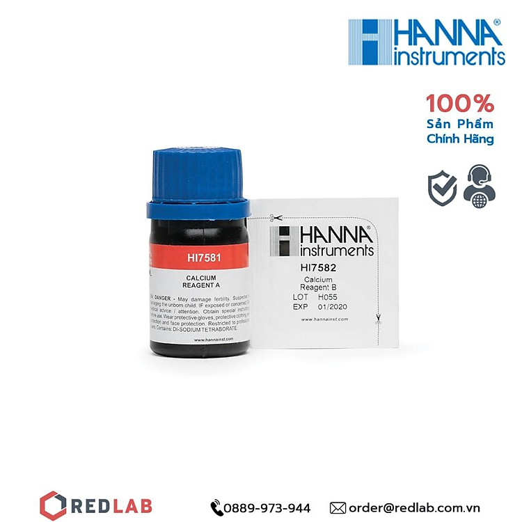 Thuốc Thử Canxi Nước Mặn Hanna HI758-26