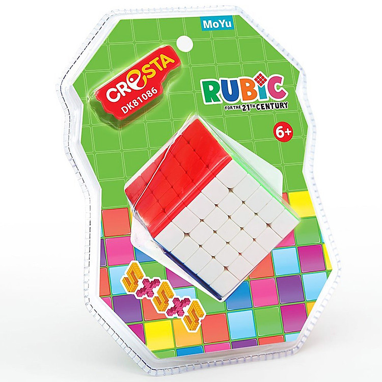 Tìm mua tại Avakids: Rubik 5x5x5 DK81086 - Màu Ngẫu Nhiên - Ngập tràn khuyến mãi