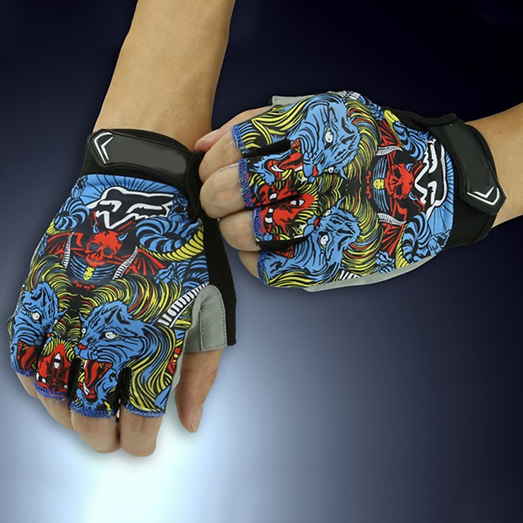 Găng tay xe máy, xe đạp Hình xăm