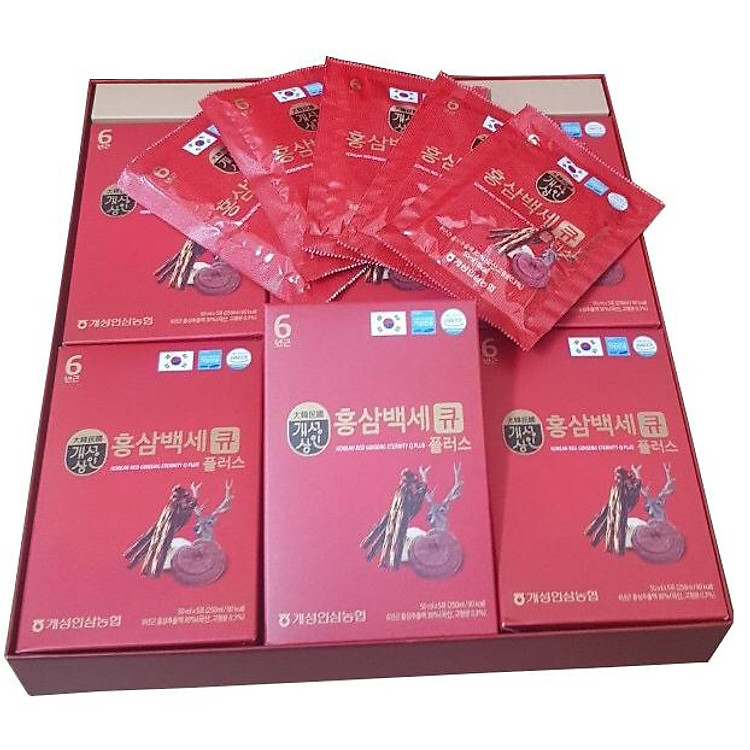 Nước Hồng Sâm Nhung Hươu Linh Chi Q Plus (50ml * 30 gói)