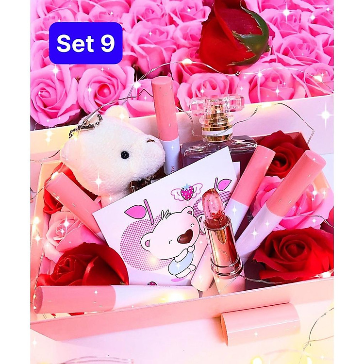 Set Quà Tặng 8/3, 14/2, valentine, quốc tế phụ nữ cho người yêu và mẹ, Quà tặng dành cho nữ, Hộp quà tình yêu đặc biệt