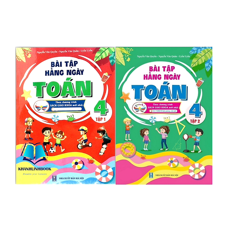 Bài Tập Hằng Ngày Toán 4 – Tập 1 + 2