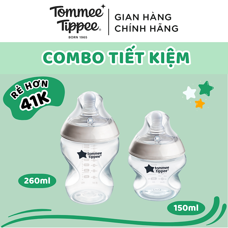 Tìm mua tại Avakids:COMBO 2 Bình Sữa Tommee Tippee, tràn ngập Khuyến mãi, Ưu đãi