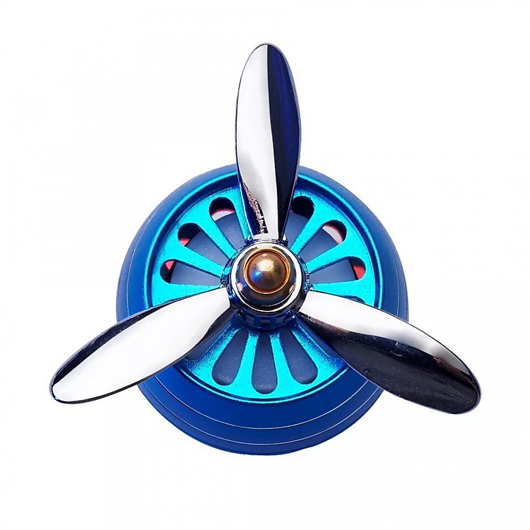 Quạt sáp thơm cài cửa gió điều hoà có đèn led loại 3 cánh