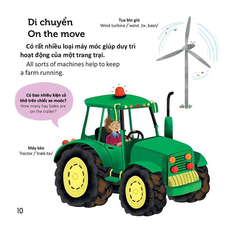 Thư Viện Từ Vựng Đầu Đời Cho Bé - Ở Nông Trại - Ảnh 4