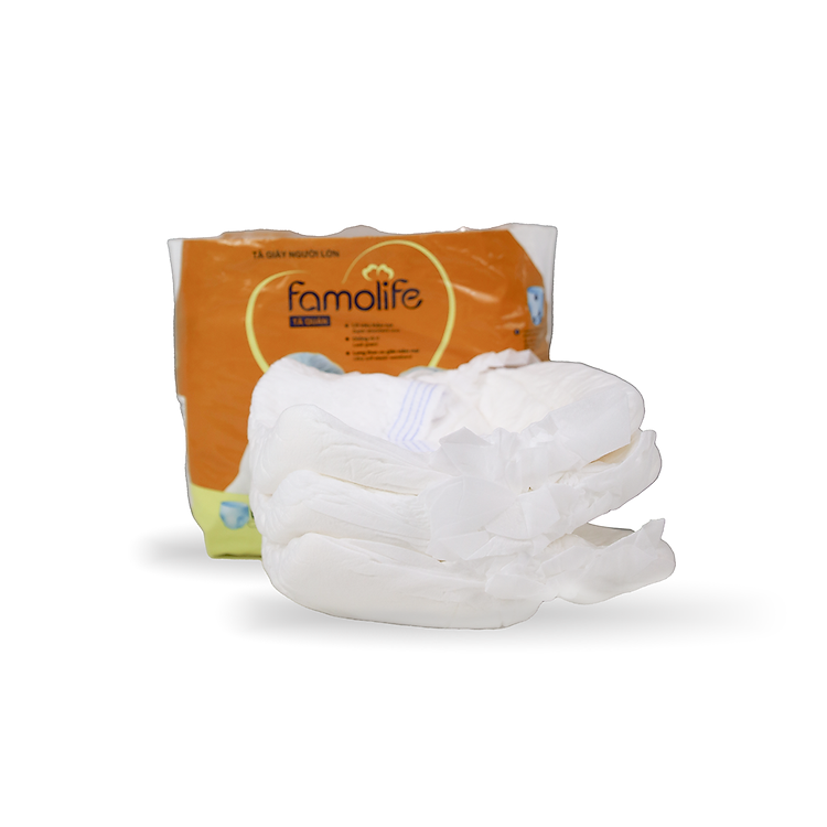 Bỉm tã quần người lớn FAMOLIFE Size L7 Chính hãng Tiết kiệm - Hình ảnh 5