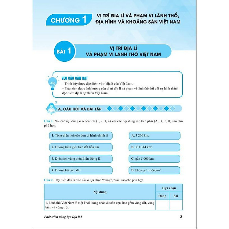 Phát Triển Năng Lực Địa Lí 8 (Theo Chương Trình GDPT Mới) - Ảnh 4