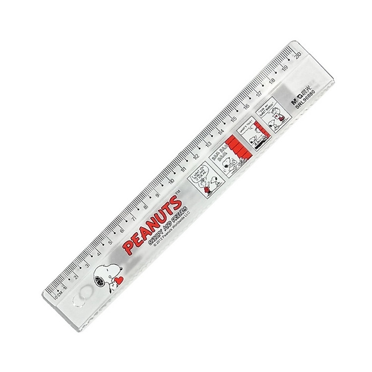 Bộ 2 M&G Thước Kẻ 20Cm SRL96080 - Màu Đỏ