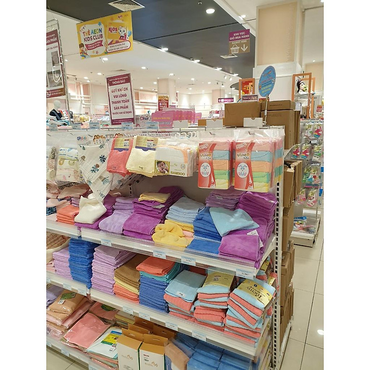 Khăn sữa 2 mặt KACHOOBABY - 10 chiếc Chính hãng Giá tốt - Hình ảnh 3