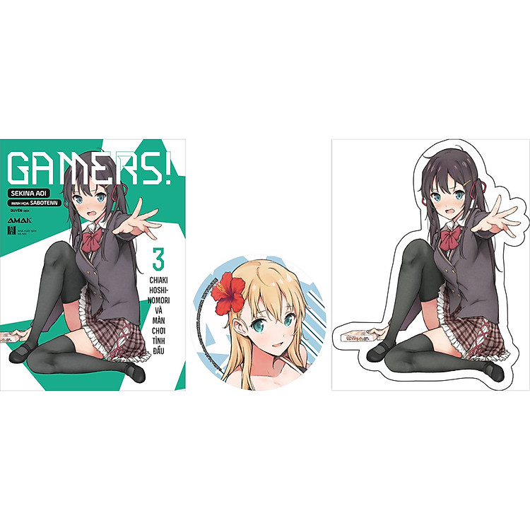 Sách Gamers! 3 – Chiaki Hoshinomori Và Màn Chơi Tình Đầu