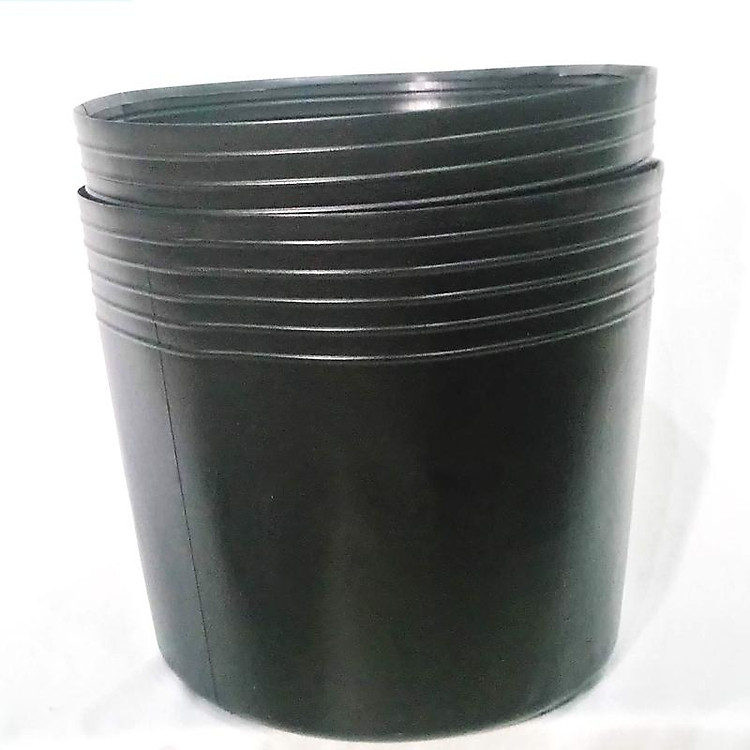 50 Chậu 25x21x21cm nhựa PE dẻo trồng cây bền từ 5 đến 10 năm-0277105