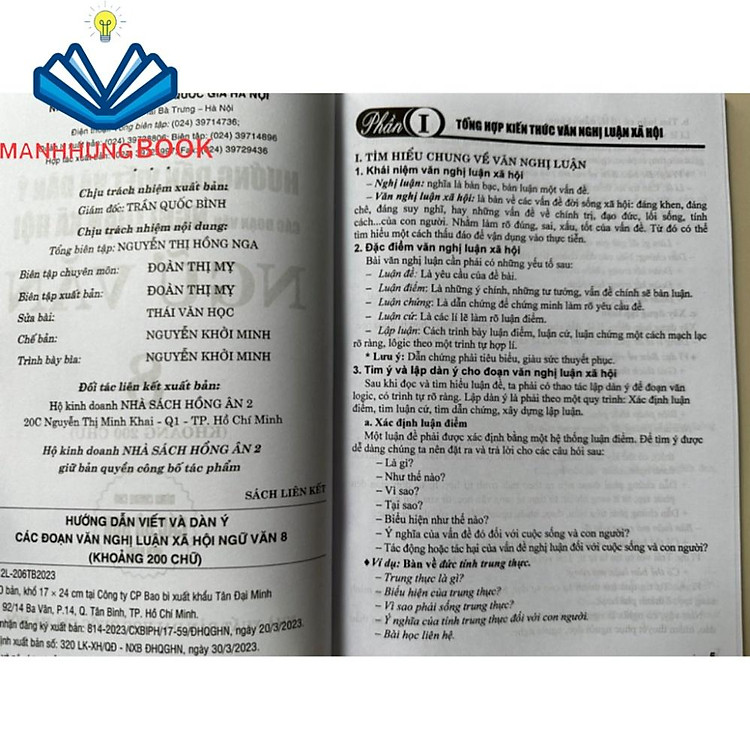 Hướng Dẫn Viết và Dàn Ý Các Đoạn Văn Nghị Luận Xã Hội Ngữ Văn 8 - Ảnh 2