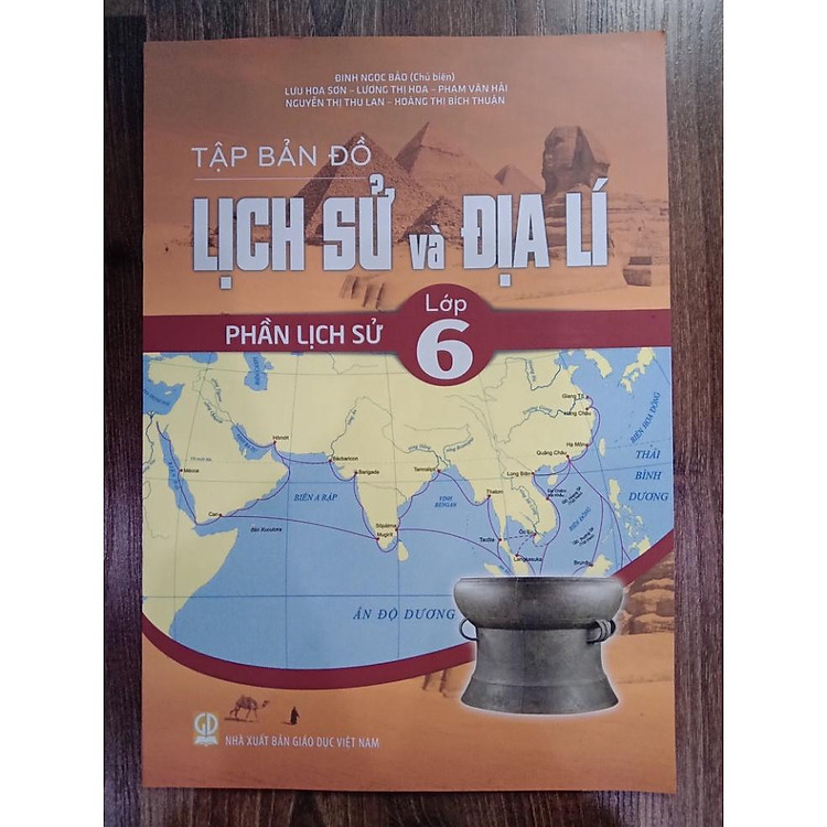 Tập bản đồ lịch sử và địa lí 6 phần lịch sử - Ảnh 2