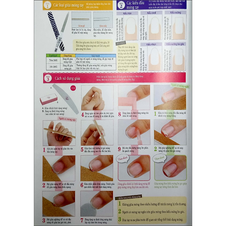 Bộ Sưu Tập Các Mẫu Trang Điểm Móng (Tập 1) - Ảnh 3