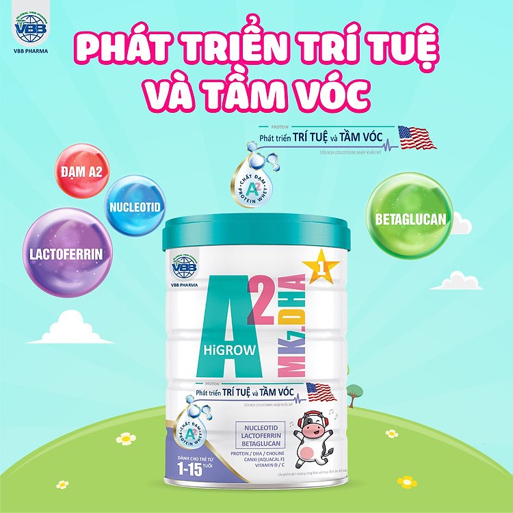 Nơi mua Sữa Bột A2 HiGrow Phát Triển Chiều Cao Ưu đãi - Hình ảnh 2