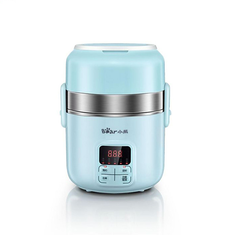 Hộp Cơm Điện Hẹn Giờ công nghệ hút chân không Bear DFH-B20J1 giữ thức ăn tươi ngon - hàng chính hãng