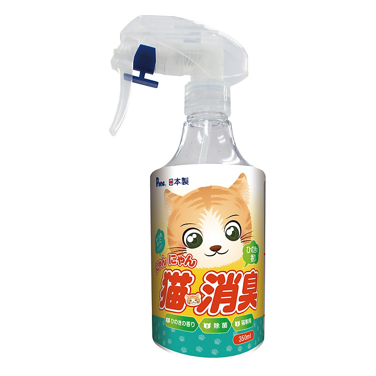 Xịt khử mùi kháng khuẩn Nyan Nyan 350ml