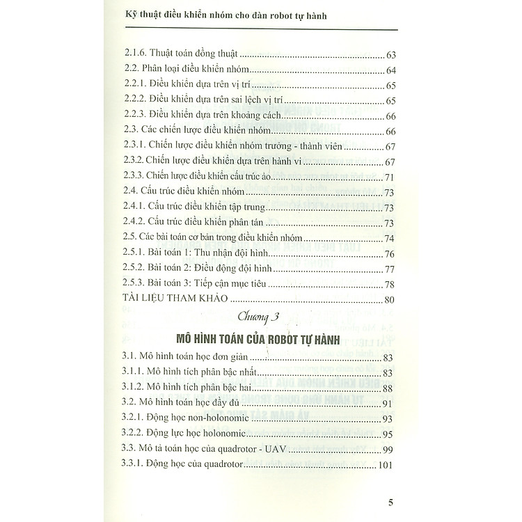 Kỹ Thuật Điều Khiển Nhóm Cho Đàn Robot Tự Hành - Ảnh 5