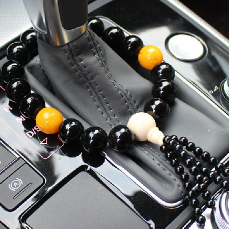 Chuỗi tràng hạt niệm phật 18 hạt đá mã não cao cấp, vòng tay đá mã não phong thủy