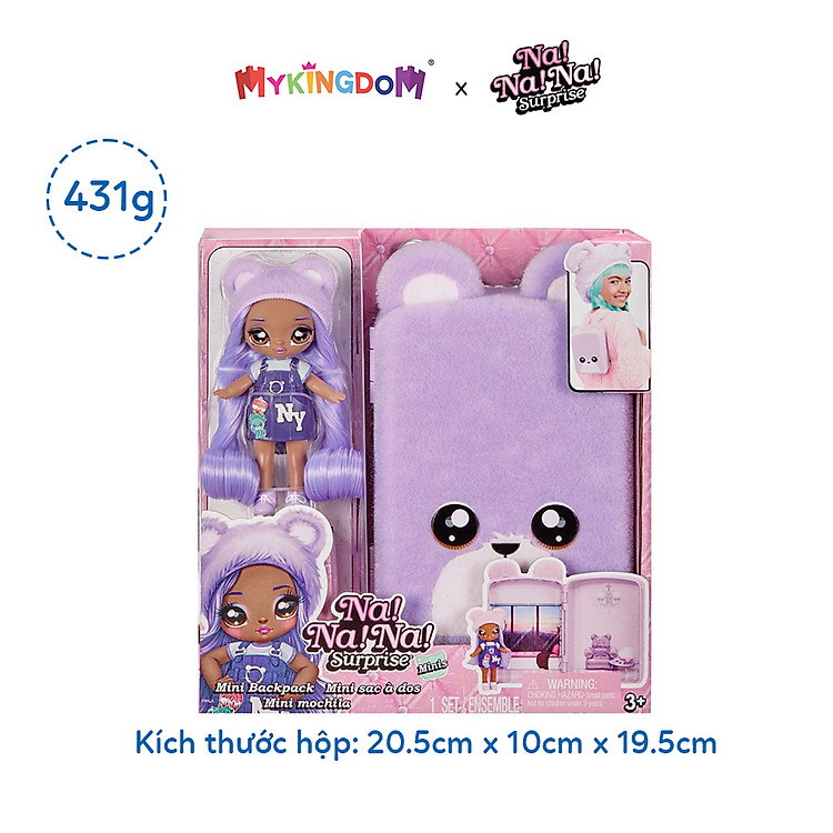 Búp Bê NA NA NA Mini 3 Trong 1 Chính hãng Tiết kiệm - Hình ảnh 2